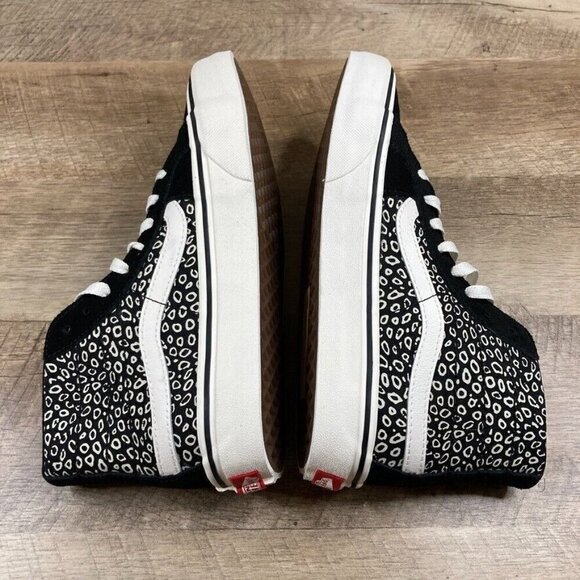 VANS Sk8-Hi Decon Sting Ray Black Vintage Suede Canvas Women's Size 7.5 NEW - Picture 7 of 9